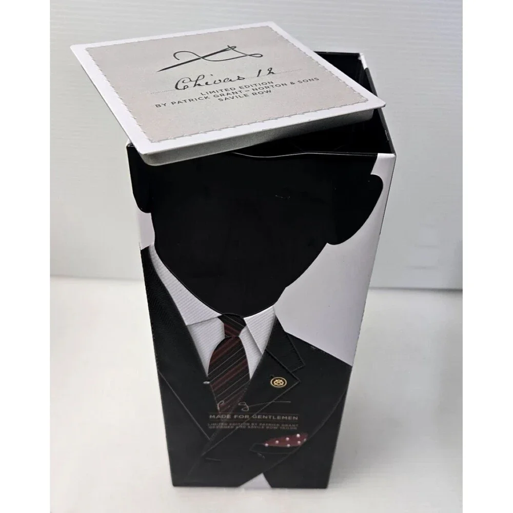 Chivas Regal Blended Scotch Whisky Made for Gentlemen Ltd Edition Tin Empty 2013